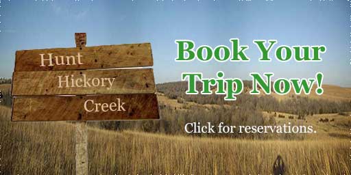 Reserve your hunting adventure with Hunt Hickory Creek.