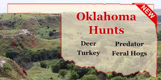 Oklahoma Hunting Trips new for the 2024 season